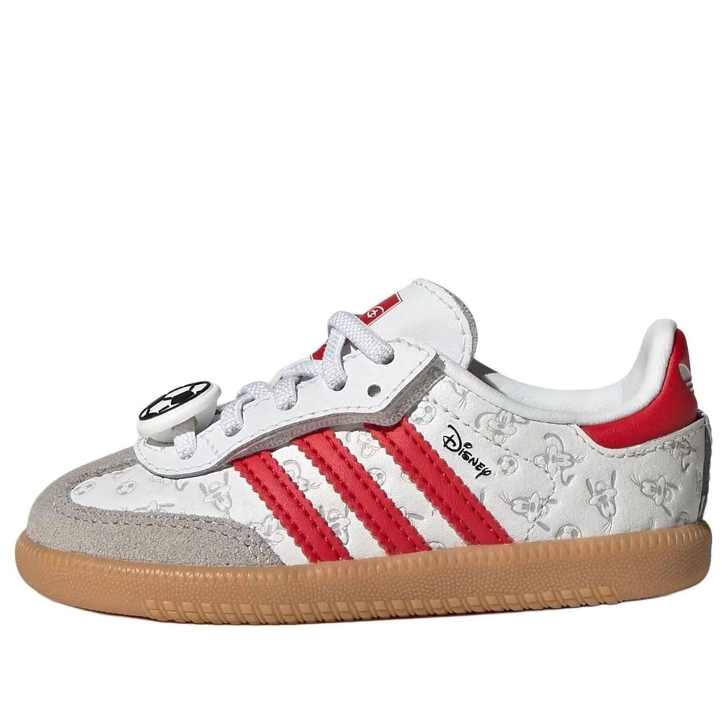(TD) adidas x Disney Samba Og Comfort Elastic Lace 'White Better Scarlet' IH1754