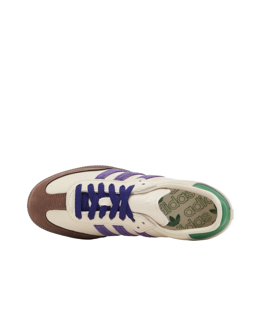 (WMNS) adidas Samba OG 'White Purple Green' ID8349